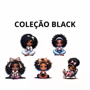 Imagem de capa para o Ebook CAIXA CANETA POMPOM COLEÇÃO BLACK