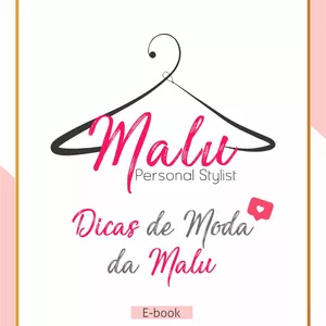Imagem de capa para o Ebook Dicas de Moda da Malu