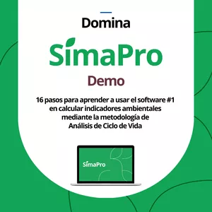 Imagen de portada para Curso online Domina SimaPro Demo en 16 Pasos