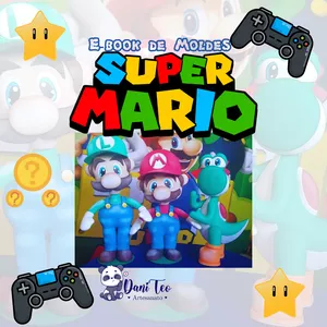 Imagem de capa para o Ebook Ebook Super Mário Bros