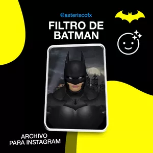Cover image for Online course Filtro de instagram Batman
