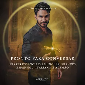 Imagem de capa para o Ebook Pronto para conversar -  Frases essenciais em inglês, francês, espanhol, italiano e alemão