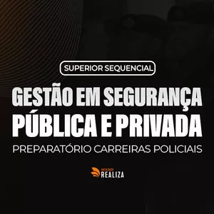 Imagem de capa para o Curso online Gestão em Segurança Pública e Privada