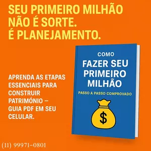 Imagem de capa para o Ebook E-Book: Seu Primeiro Milhão 