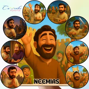 Imagem de capa para o Ebook Luva de História - Neemias