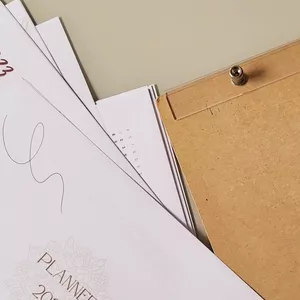 Imagem de capa para o Ebook Planner de mesa "Jornada Diária" - formato não datado