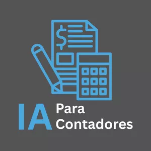 Imagen de portada para Ebook IA para Contadores + 250 Prompts ESP