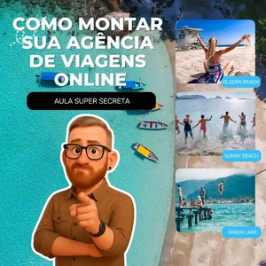 Imagem de capa para o Curso online Agência de Viagens Online