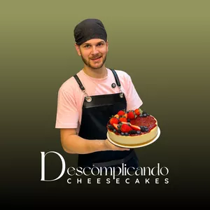 Imagem de capa para o Curso online Descomplicando Cheesecakes