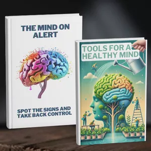 Cover image for Ebook THE MIND ON ALERT:  DISCOVER THE SIGNS AND TAKE BACK CONTROL + TOOLS FOR A HEALTHY MIND.