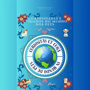 Imagem de capa para o Ebook Curiosidades e Cuidados no Mundo dos Pets