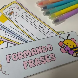 Imagem de capa para o Ebook Formando frases