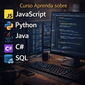 Imagem do curso Curso Aprenda sobre JavaScript , Python , Java , C# e SQL