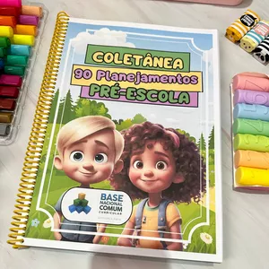 Imagem de capa para o Ebook 90 Planejamentos Prontos - Pré Escola