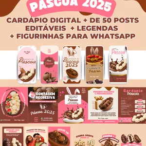 Imagem de capa para o Curso online PACK PÁSCOA 2025