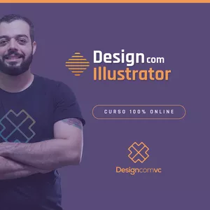 Imagem principal do produto Design com Illustrator (Designcomvc)