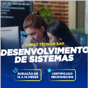 Imagem do curso Técnico em Desenvolvimento de Sistemas Ead