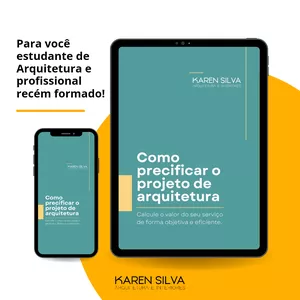Imagem de capa para o Ebook Como precificar o projeto de Arquitetura