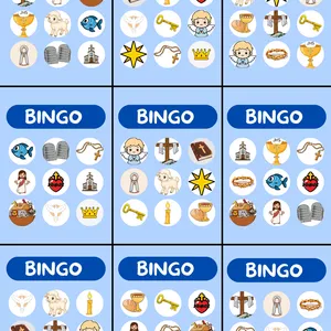 Imagem de capa para o Ebook Bingo Católico