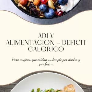 Imagen de portada para Ebook E-book Recetas deficit calórico 