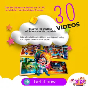 Cover image for Online course Lab Kids  -  30 Videos FOR KIDS science and the Mysteries of our Planet 