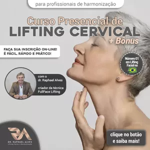 Imagem de capa para o Curso online Curso de Lifting Cervical - Inscrição Online