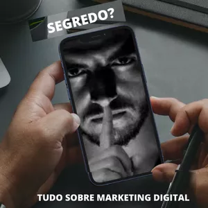 Imagem de capa para o Ebook SEGREDO? TUDO SOBRE MARKETING DIGITAL