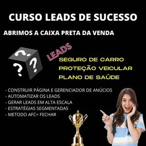 Curso LEADS DE SUCESSO A CAIXA PRETA FOI ABERTA