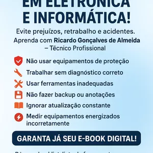 Imagem de capa para o Ebook 6 erros fatais em eletronica e informatica