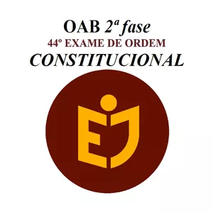 Imagem de capa para o Curso online 2ª FASE OAB44 - DIREITO CONSTITUCIONAL