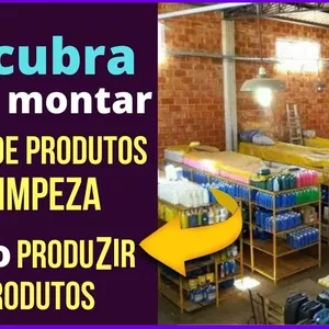 Imagem de capa para o Ebook Formulas E Como Montar Uma Fabrica De Produtos De Limpeza