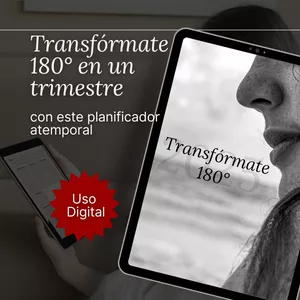 Imagen de portada para Ebook Planificador Digital: Transfórmate 180° en un trimestre