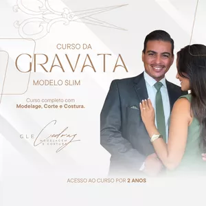 Imagem de capa para o Curso online Gravata Slim