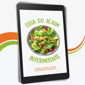 Imagem de capa para o Ebook Guia do Jejum Intermitente
