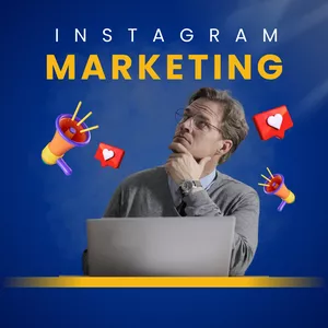 Imagem de capa para o Curso online Instagram Marketing - Vídeo Aula