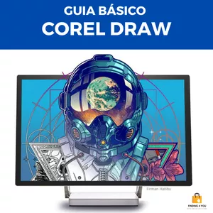 Imagem de capa para o Ebook Guia básico corel draw