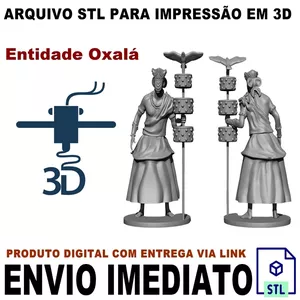 Imagem do curso STL Para Impressão 3D - Entidade Oxalá