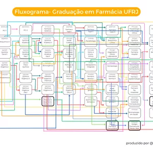 Imagem de capa para o Curso online Fluxograma Graduação em Farmácia da UFRJ