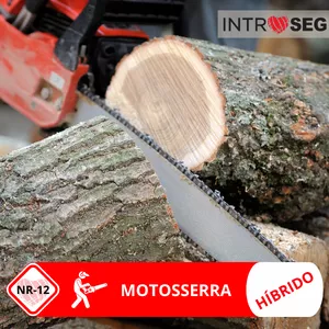 Imagem do curso NR-12 - 08h - Híbrido - Operador de Motosserra