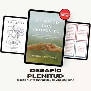 Imagen de portada para Ebook Desafío Plenitud: 10 Días que Transforman tu Vida con Dios