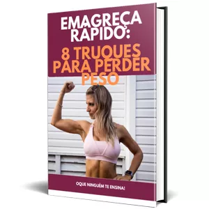 Imagem de capa para o Ebook Emagreça Rápido: 8 Truques Para Perder Peso 