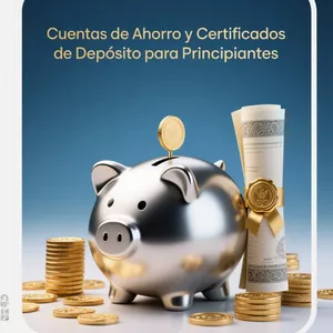 Imagen de portada para Ebook Cuentas de Ahorro y Certificados de Depósito para Principiantes