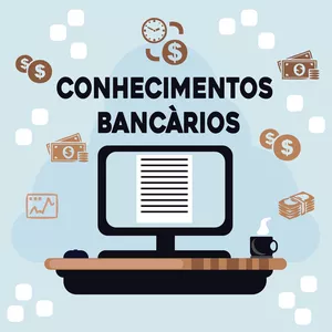 Imagem de capa para o Ebook Curso básico de conhecimentos bancários para concursos