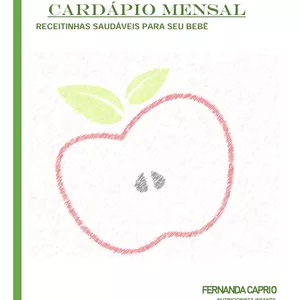 Imagem de capa para o Ebook Cardápio mensal 30 dias 