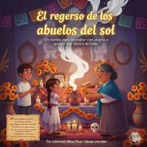 Imagen de portada para Ebook El regreso de los abuelos - Cuento para iluminar