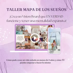 Imagen de portada para Curso online Taller Mapa de los Sueños y Mentalidad Expansiva