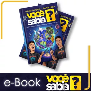 Imagem de capa para o Ebook Você Sabia? 500 Curiosidades Surpreendentes Que Você Precisa Saber