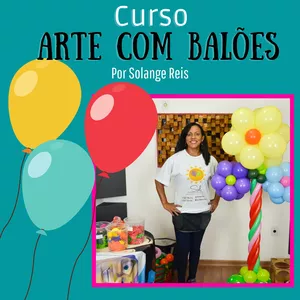 Curso de Artes com Balões por Studio Arte &amp; Som