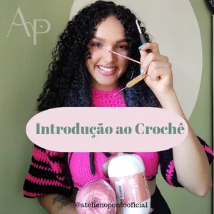 Imagem de capa para o Curso online Introdução ao Crochê - Crochê para iniciantes!