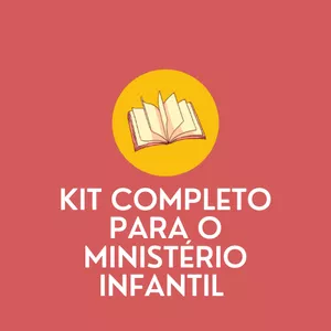 Imagem de capa para o Ebook KIT COMPLETO PARA O MINISTÉRIO INFANTIL  💛 